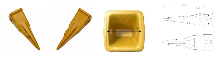 Escavadeira Dente de Tigre